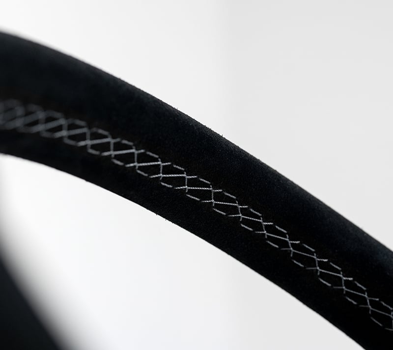 スポーツステアリング Race本体 330mm Dogfight SPL Race Pro Steering Wheel - 330mm Leather | NDF Café